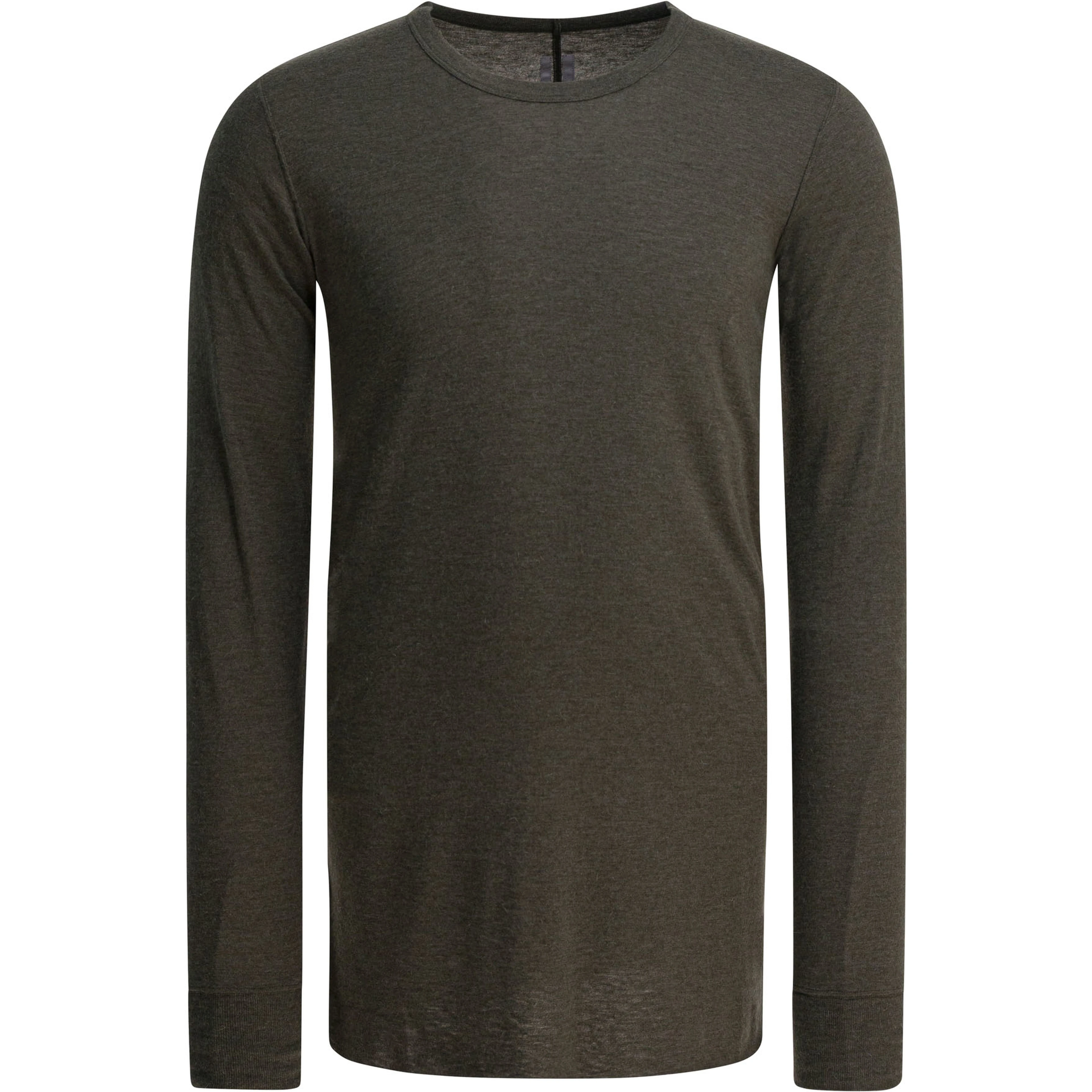 Viscose crewneck T-shirt