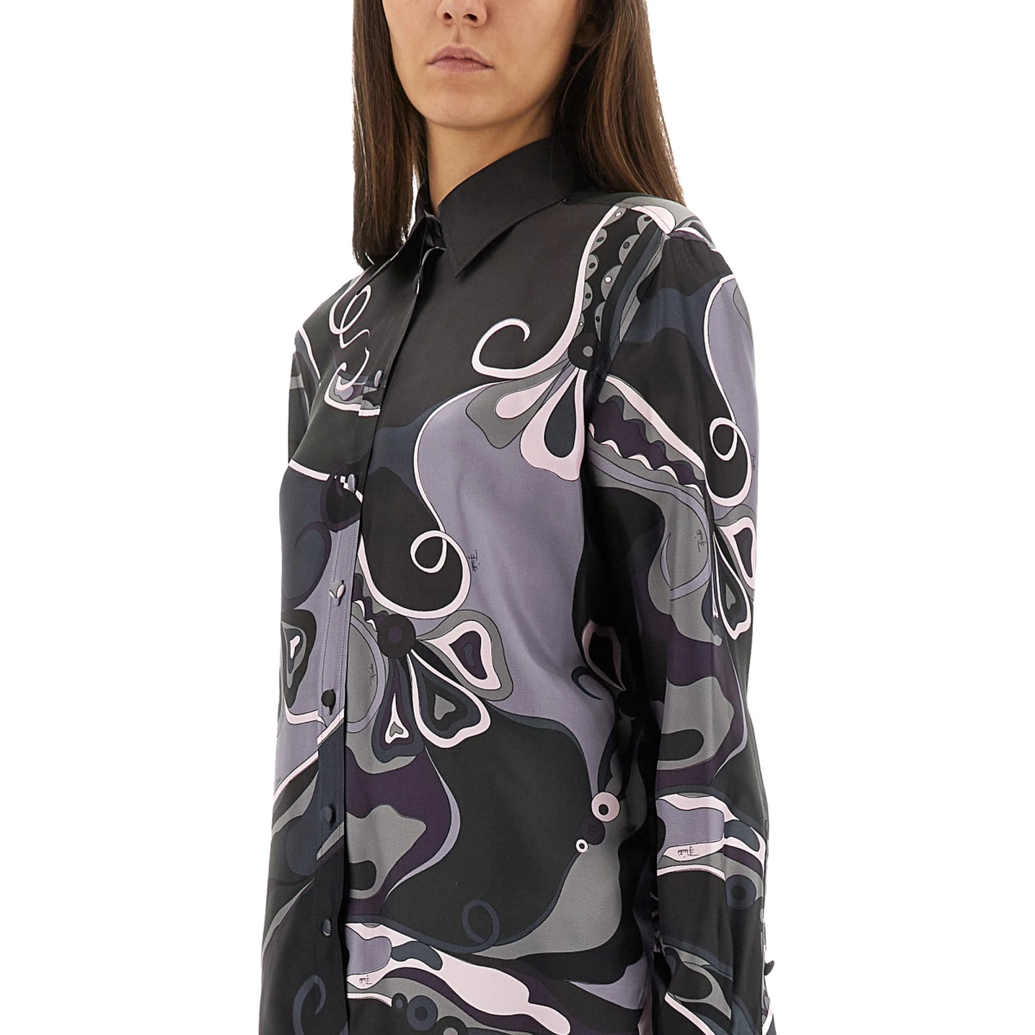 ORCHID PRINT SHIRT