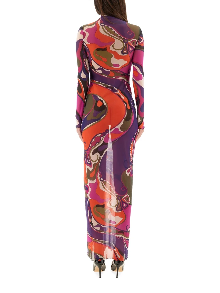 ORCHID PRINT DRESS alternative