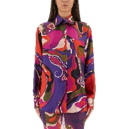 ORCHID PRINT SHIRT