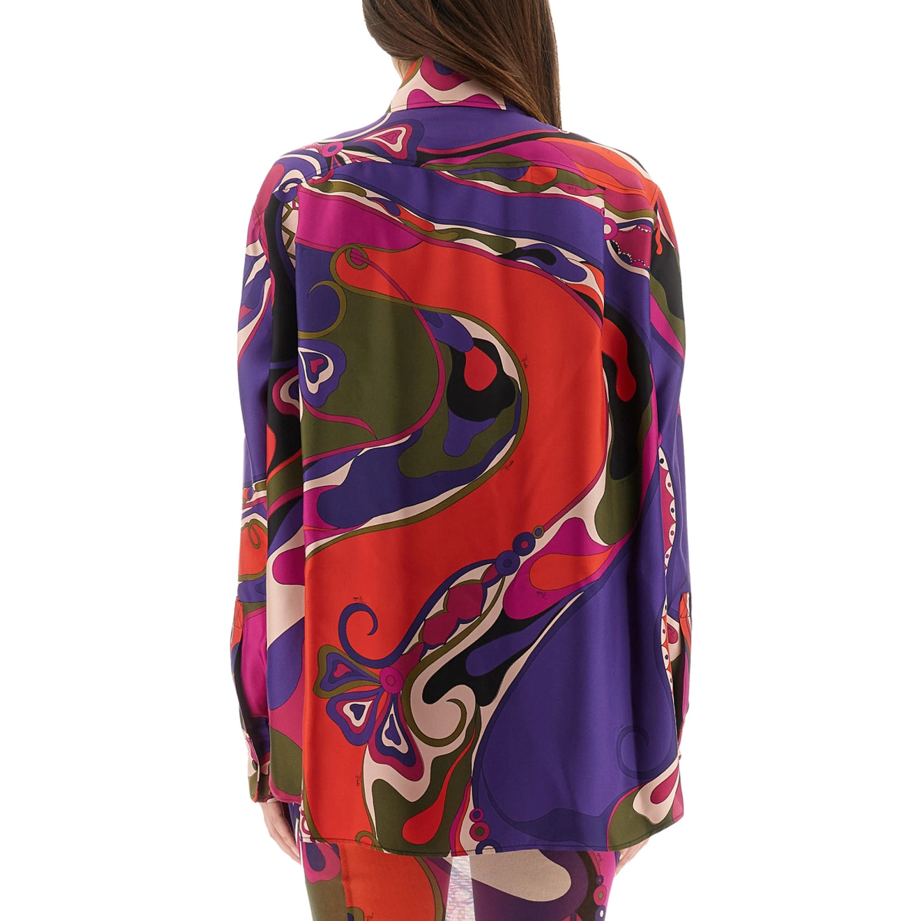 ORCHID PRINT SHIRT
