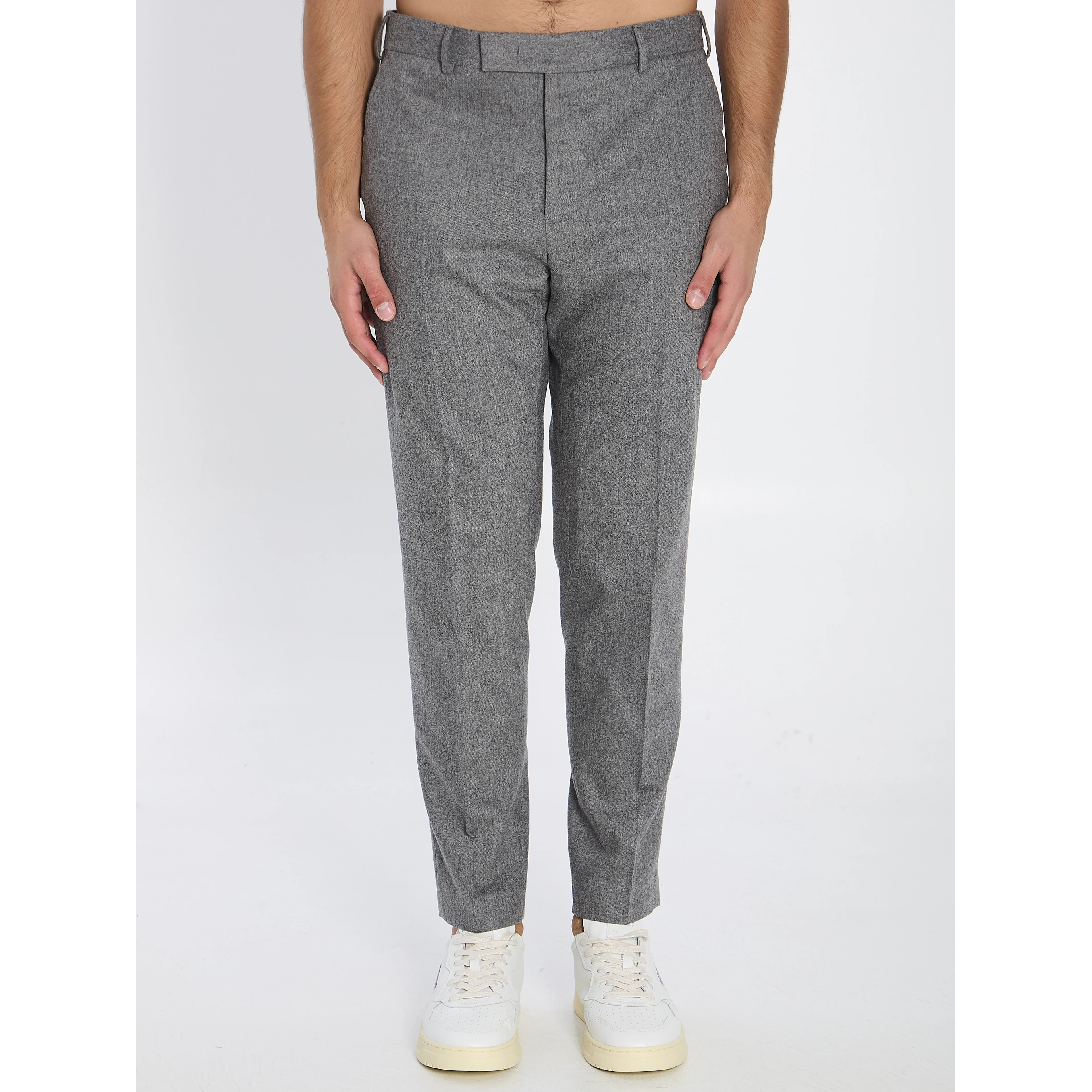 Flannel trousers