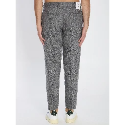 Flannel trousers