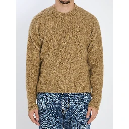 Sweater in alpaca and wool