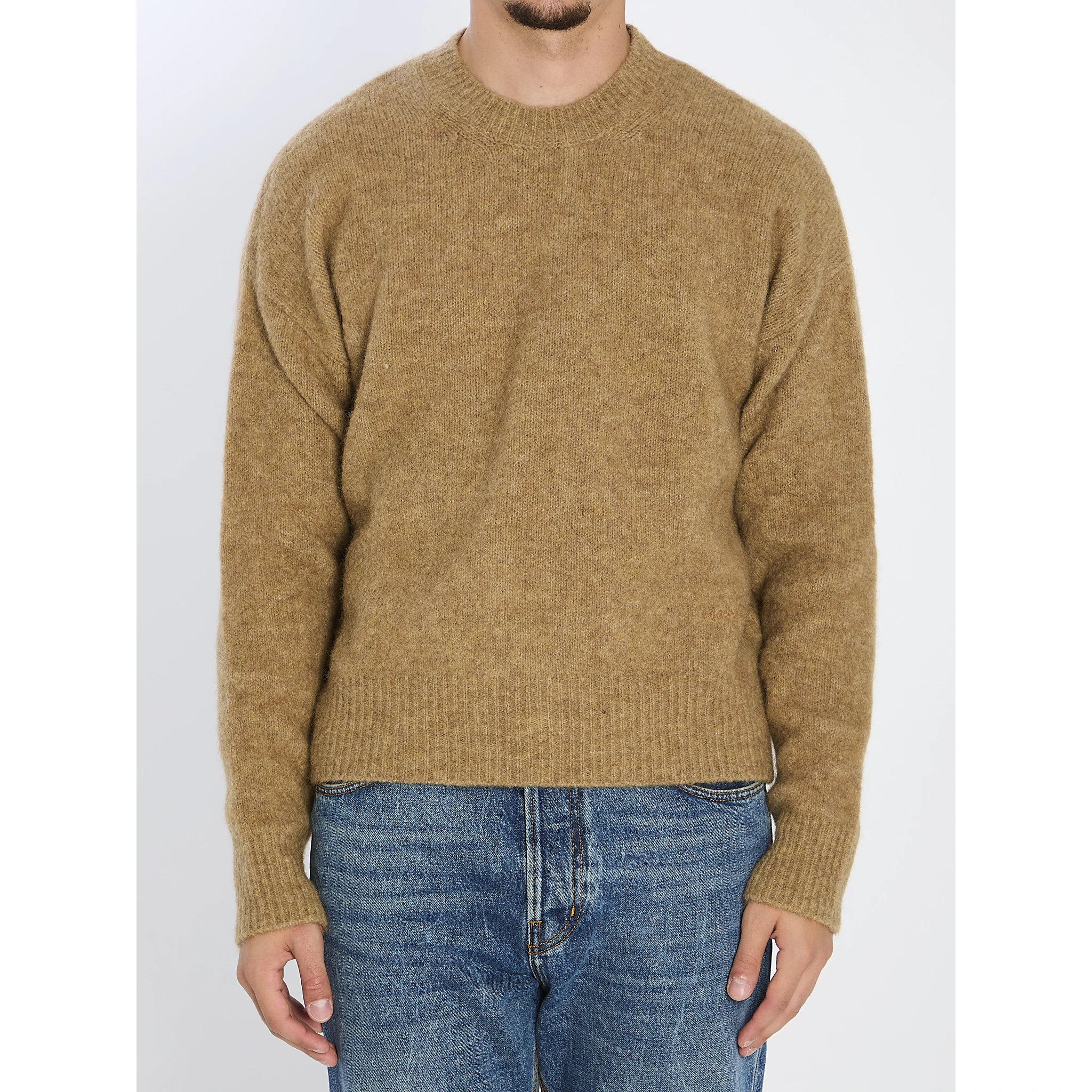 Sweater in alpaca and wool