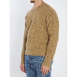 Sweater in alpaca and wool
