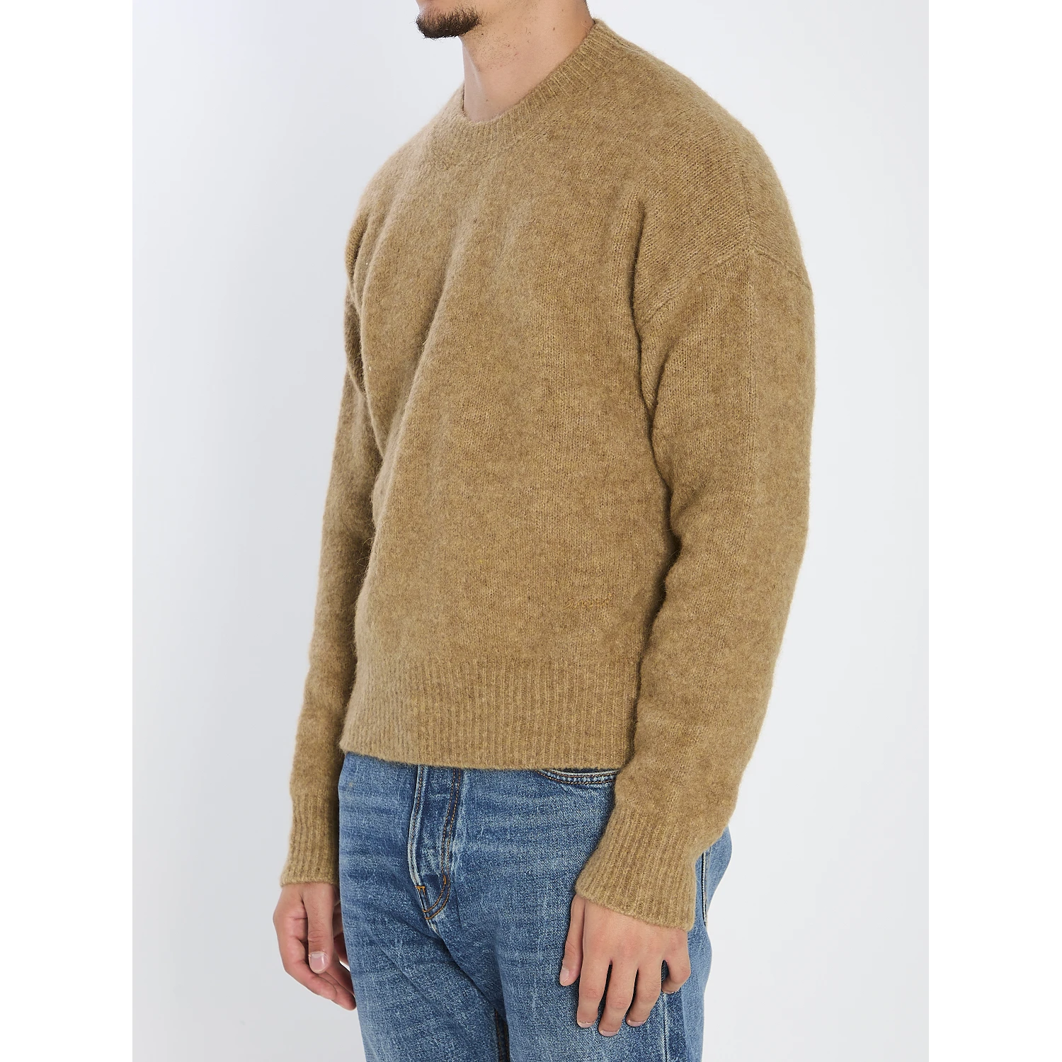 Sweater in alpaca and wool