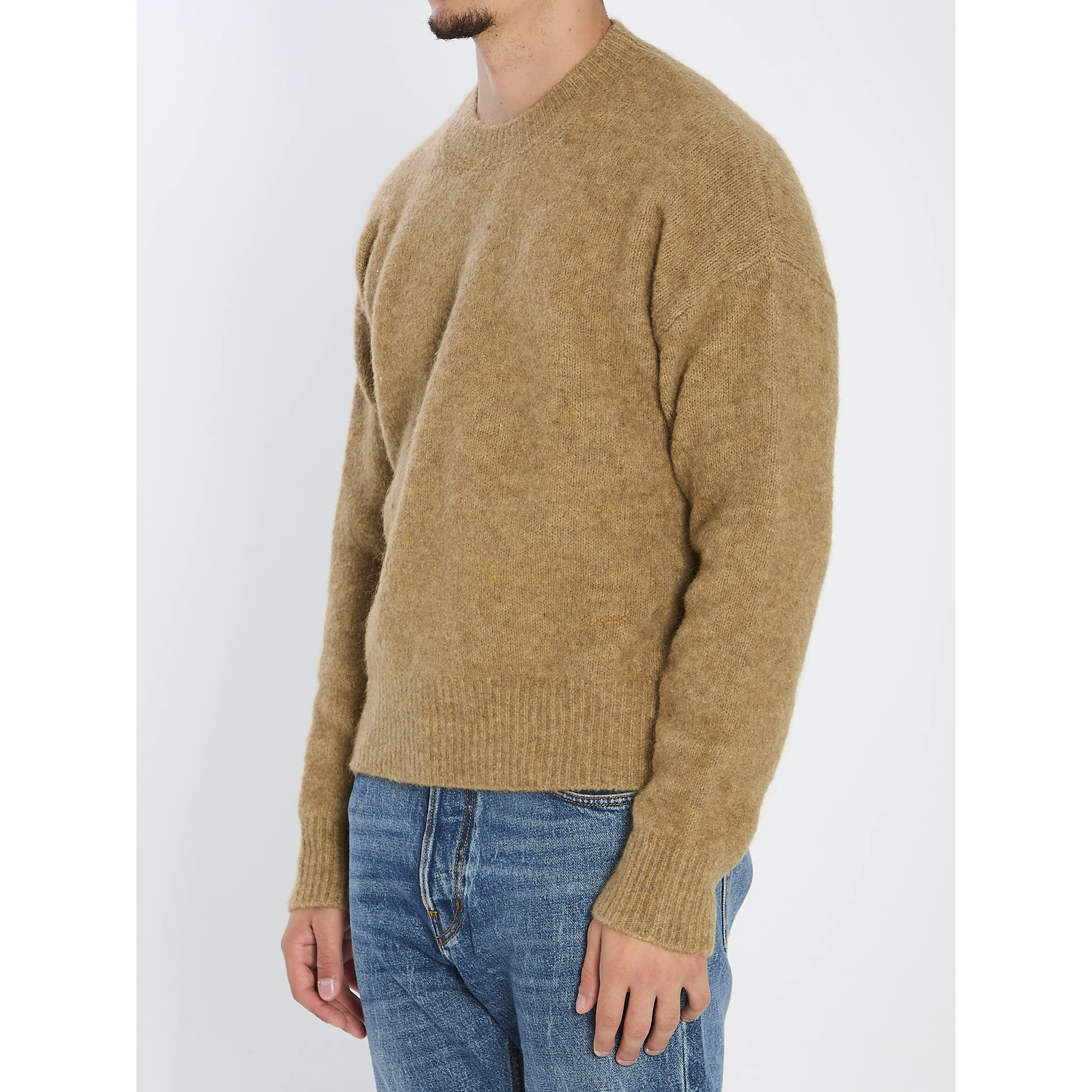 Sweater in alpaca and wool