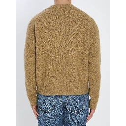 Sweater in alpaca and wool