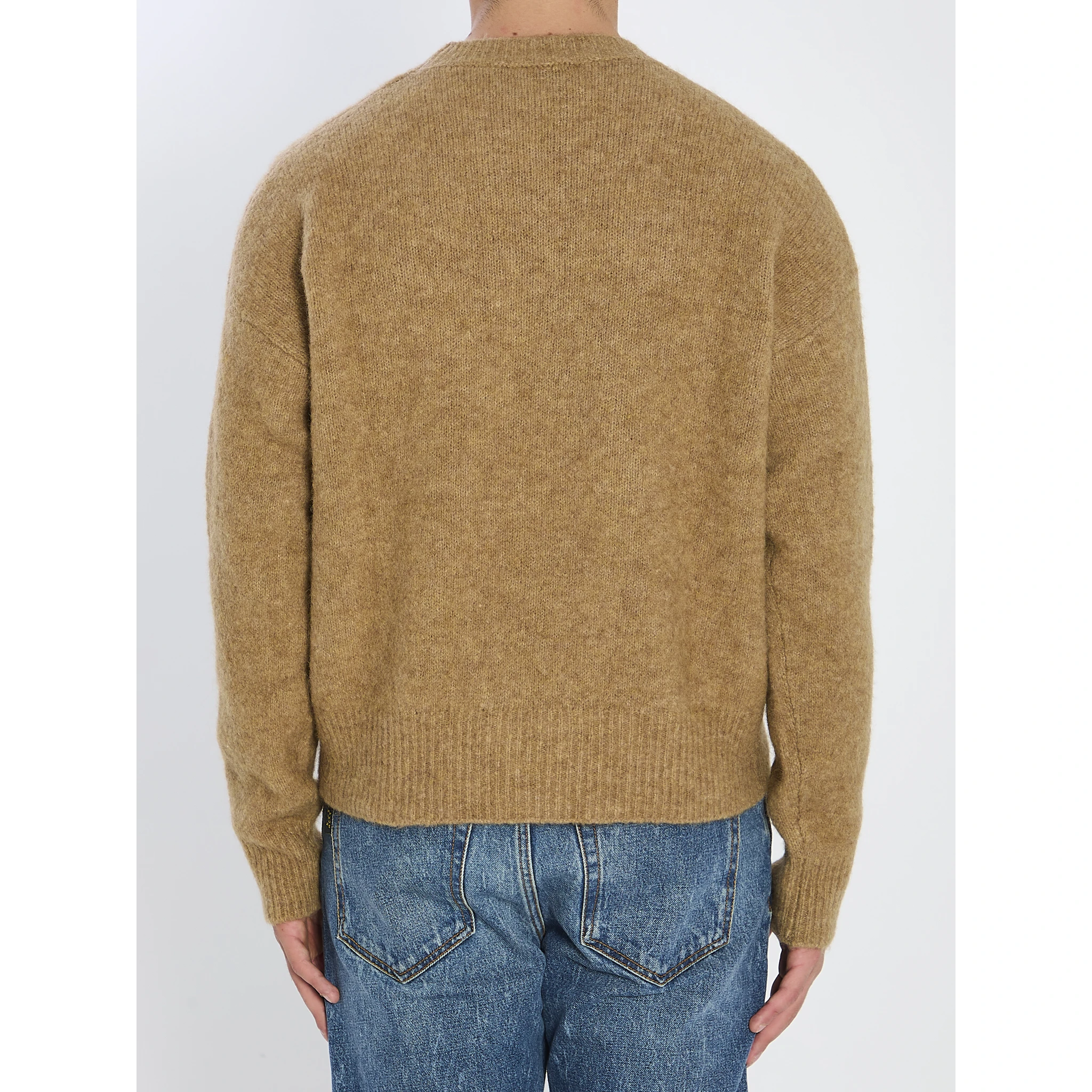 Sweater in alpaca and wool