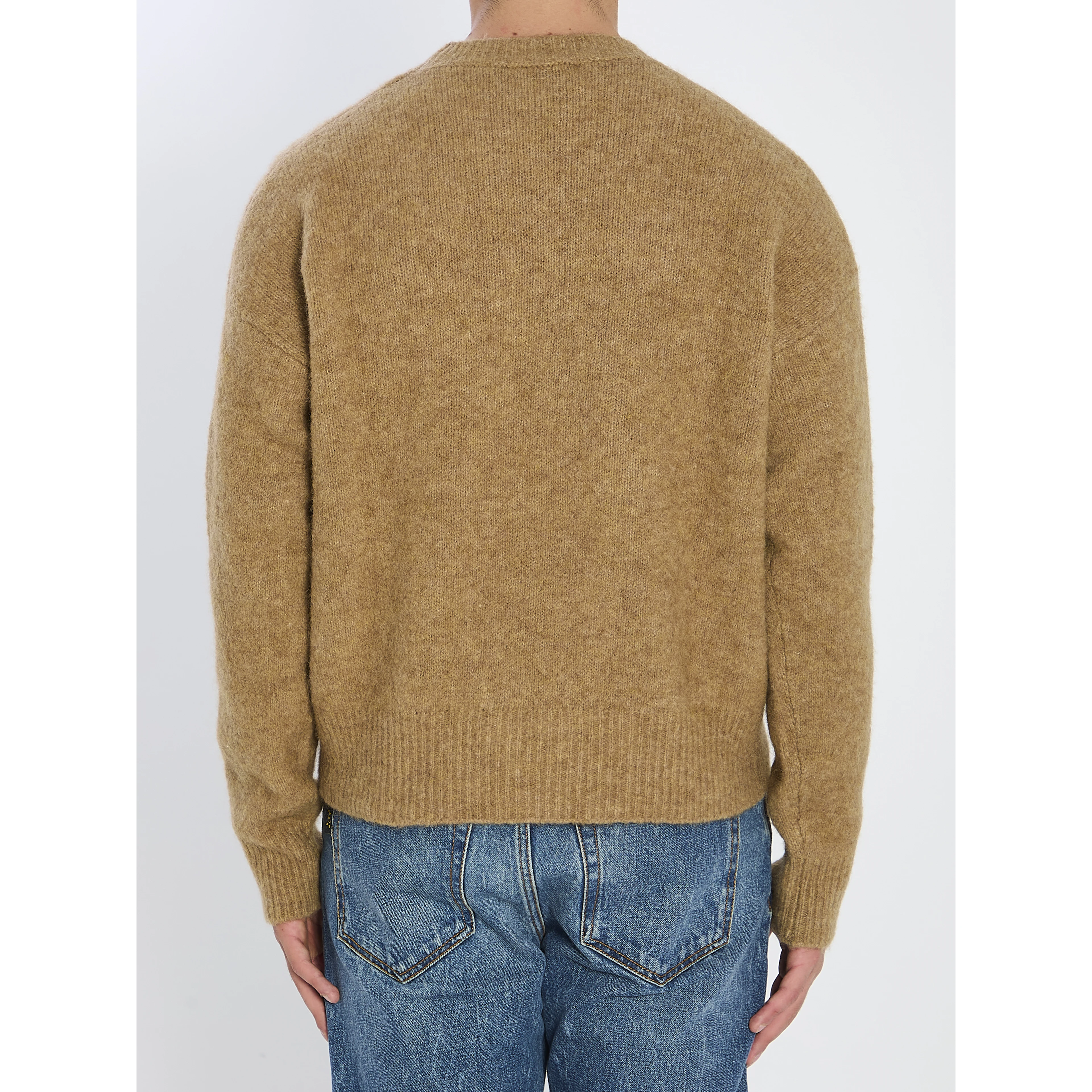 Sweater in alpaca and wool
