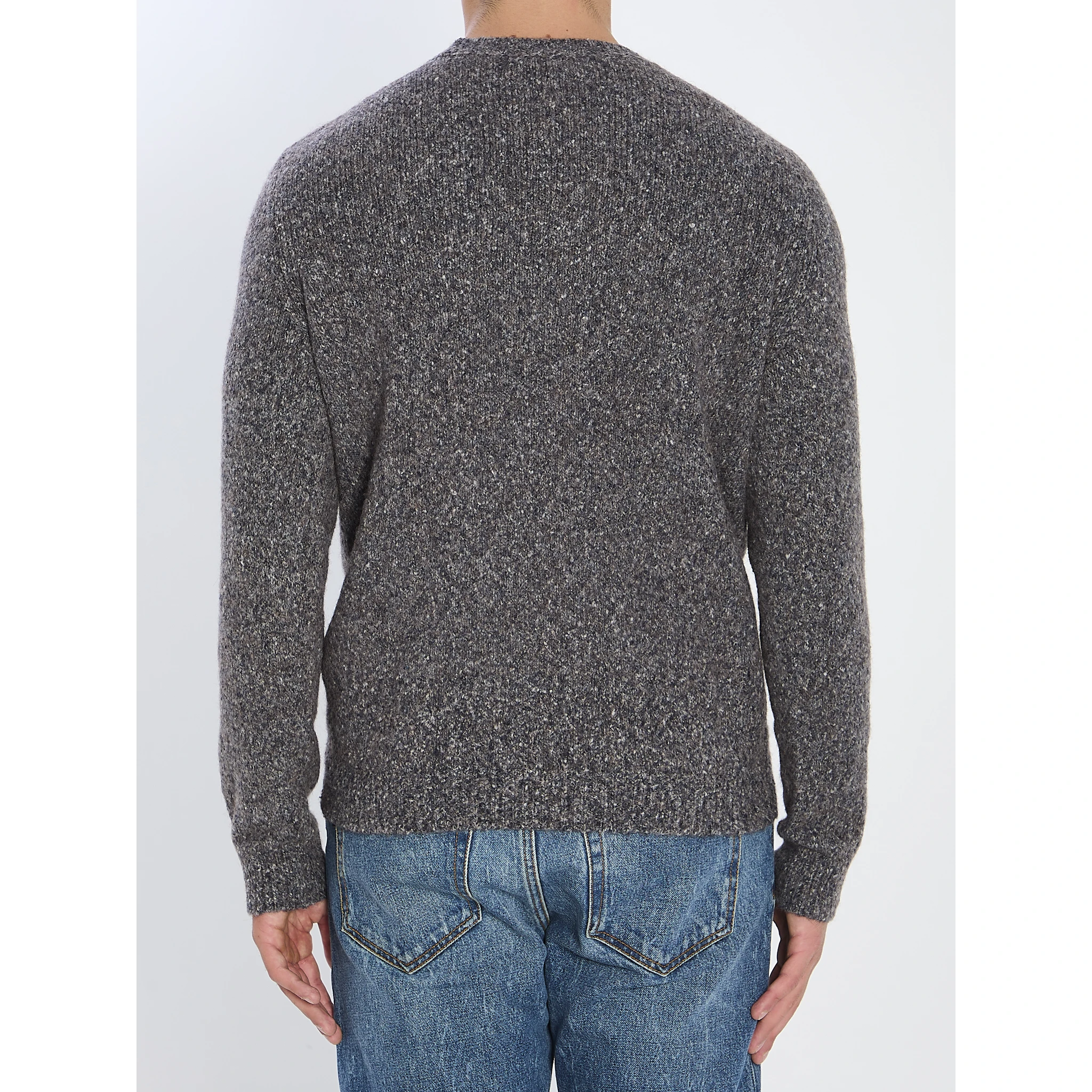 Knitted craw neck pullover