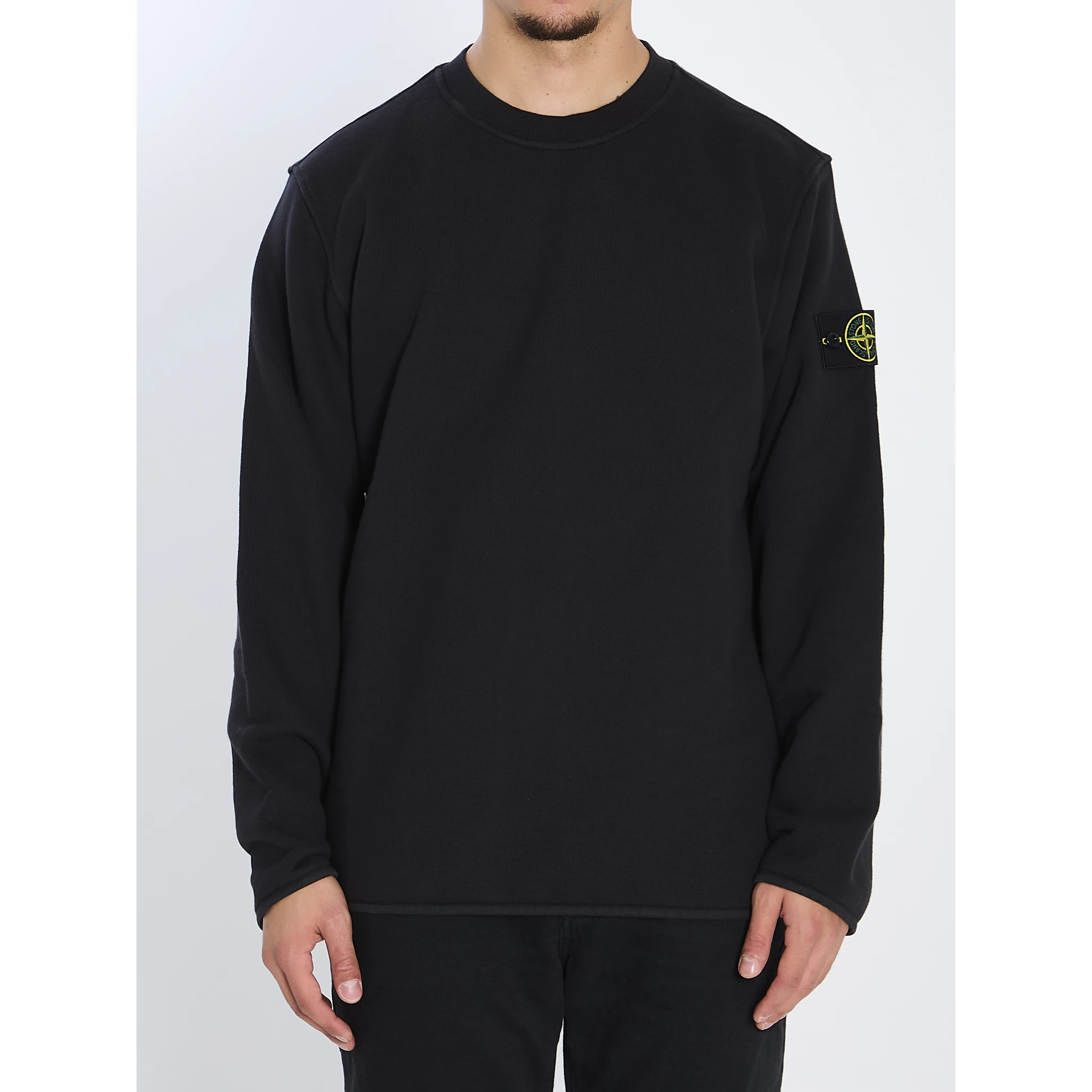 Heavy cotton crewneck sweatshirt