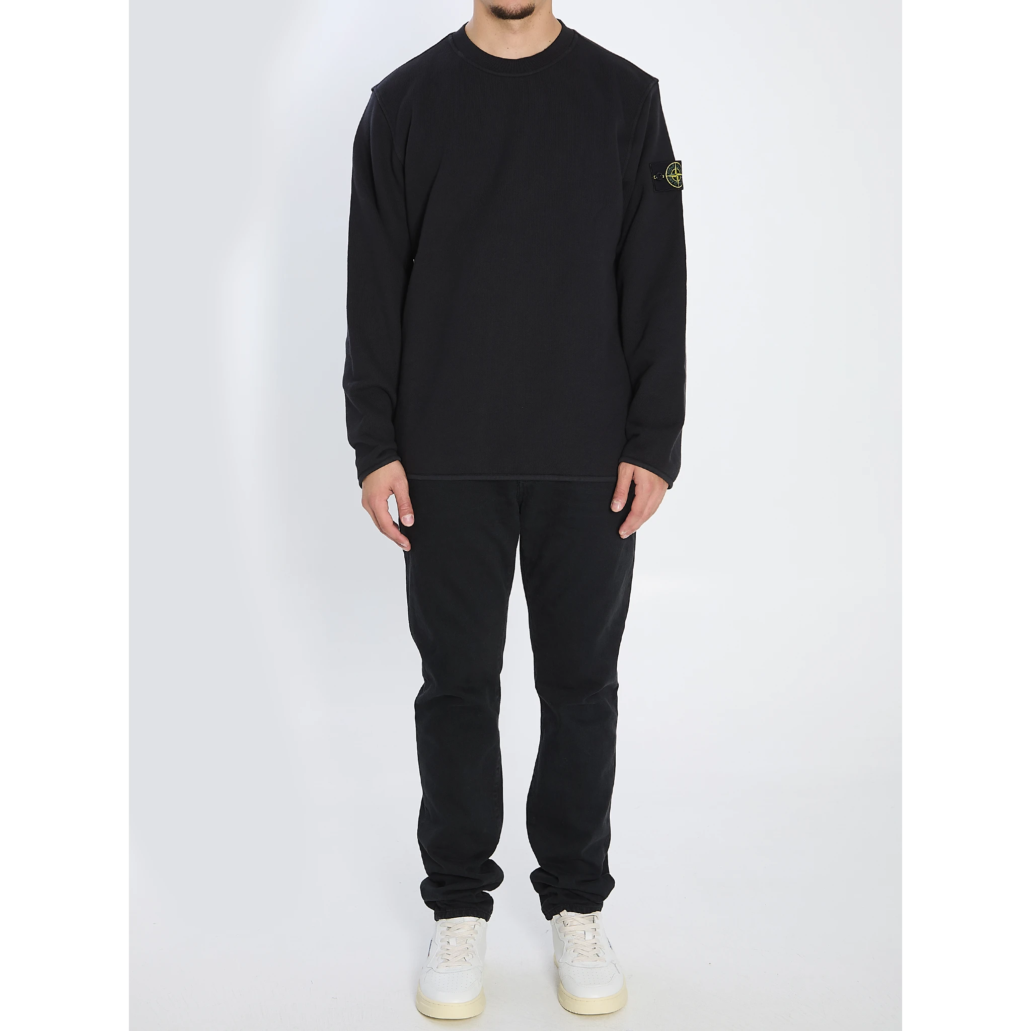 Heavy cotton crewneck sweatshirt