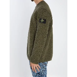 Heavy cotton crewneck sweatshirt