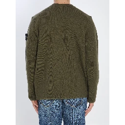 Heavy cotton crewneck sweatshirt