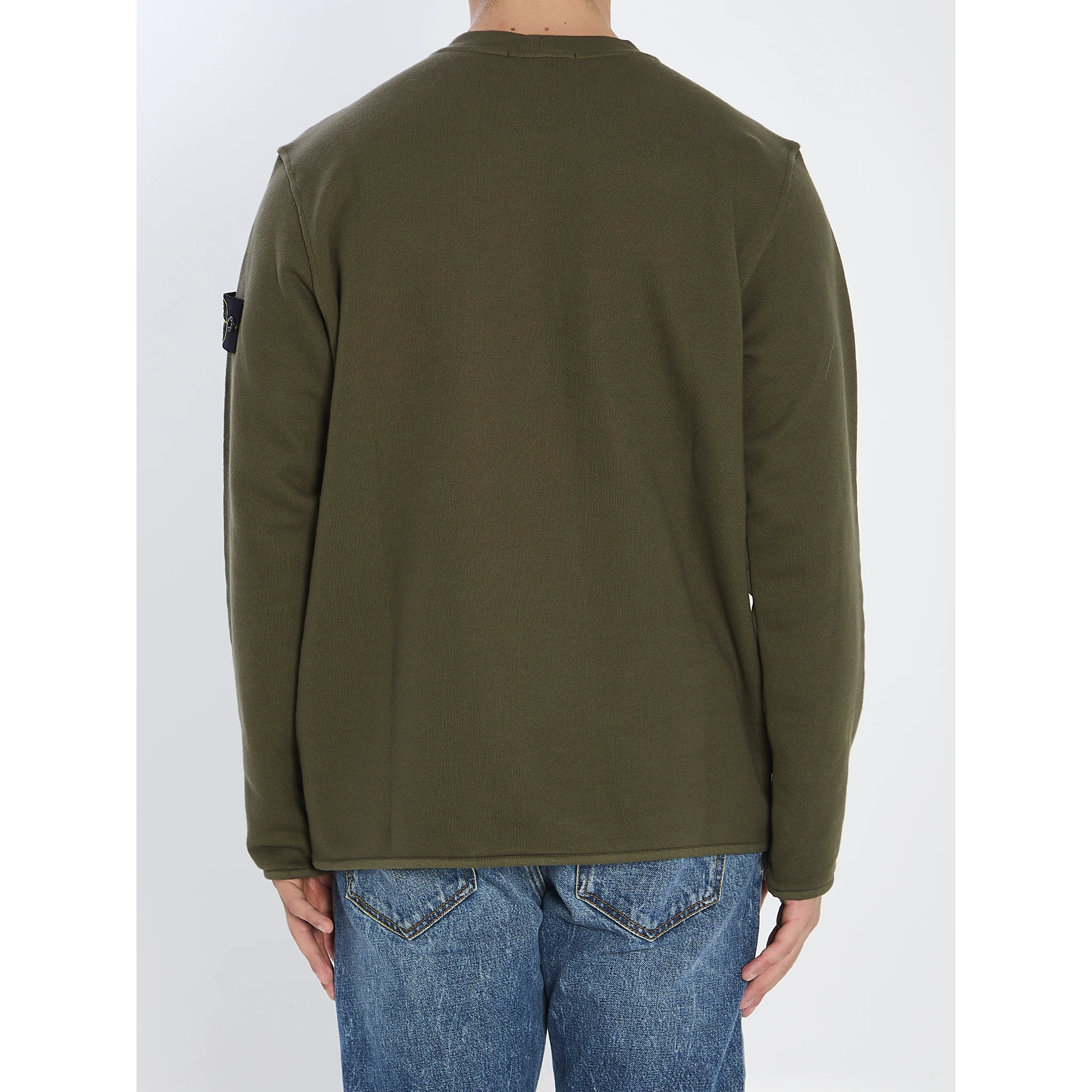 Heavy cotton crewneck sweatshirt