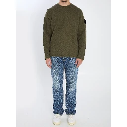 Heavy cotton crewneck sweatshirt