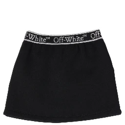 "BOOKISH" LOGO SKIRT