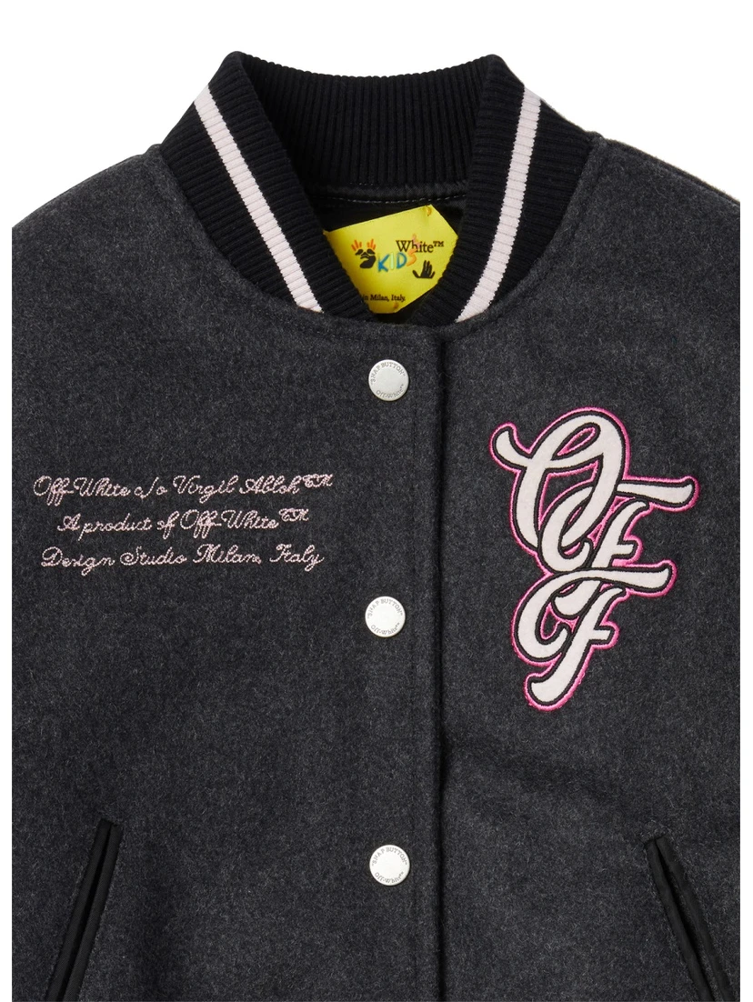"VARSITY" LOGO JACKET