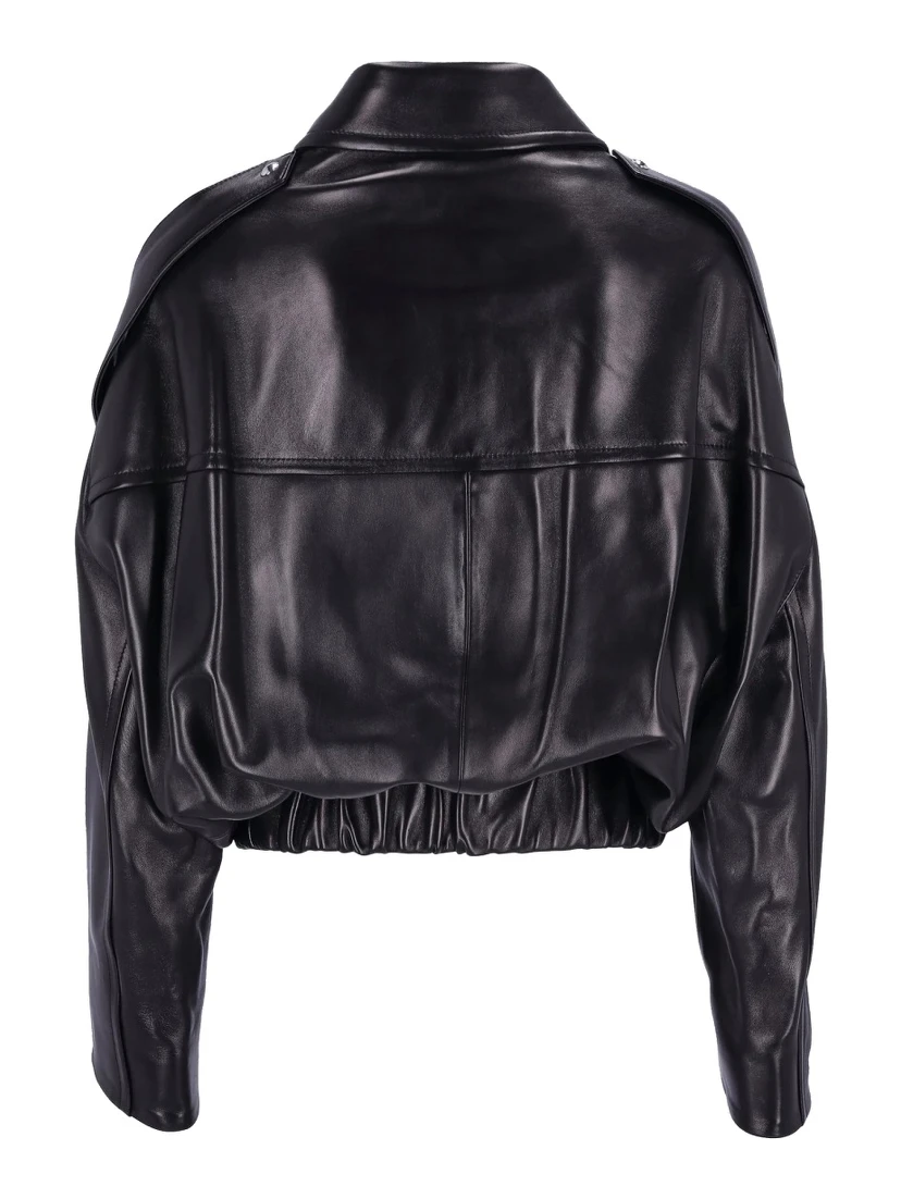 LEATHER JACKET "OWEY"