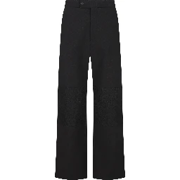 Cotton ripstop pant in black