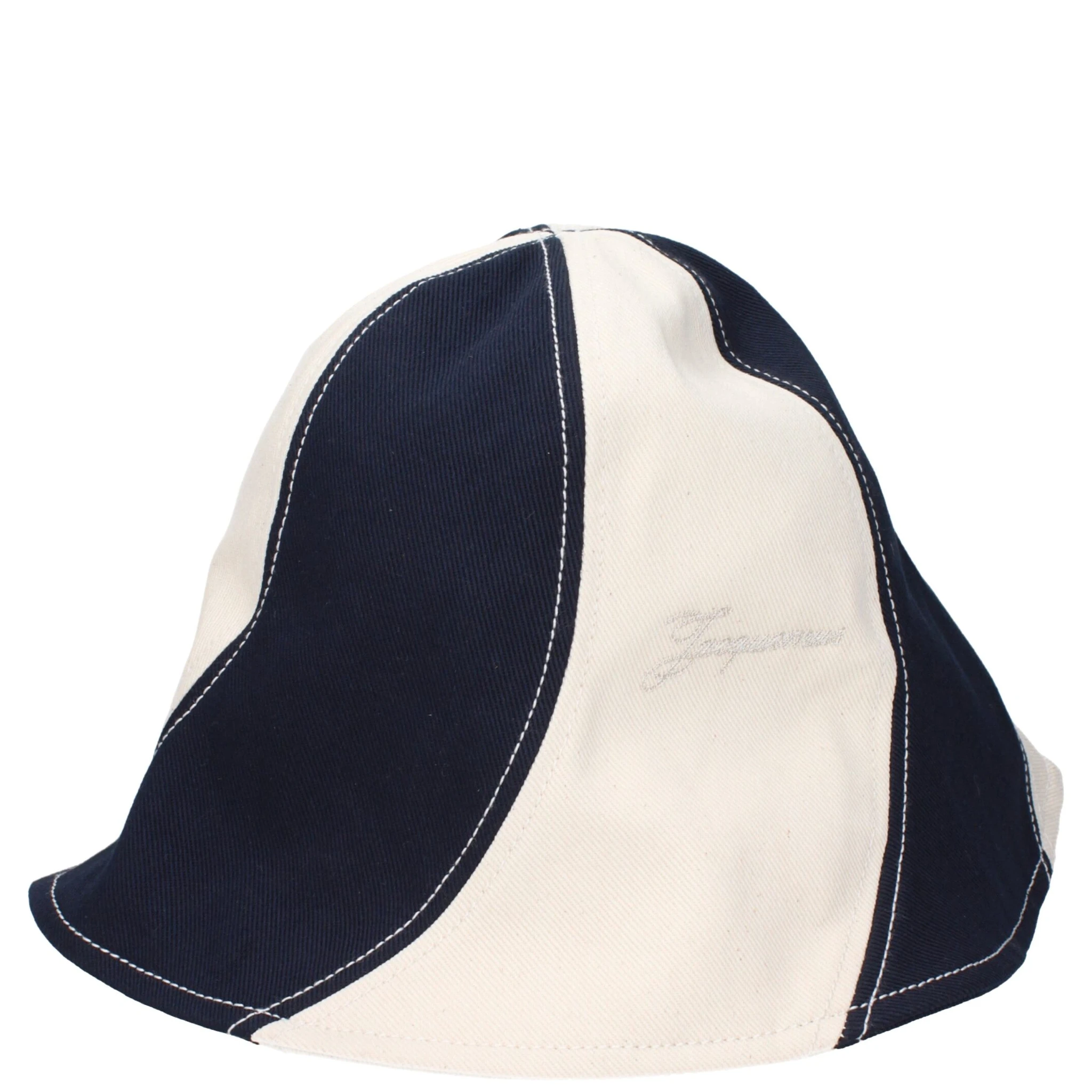Blue Cotton Bucket Hat