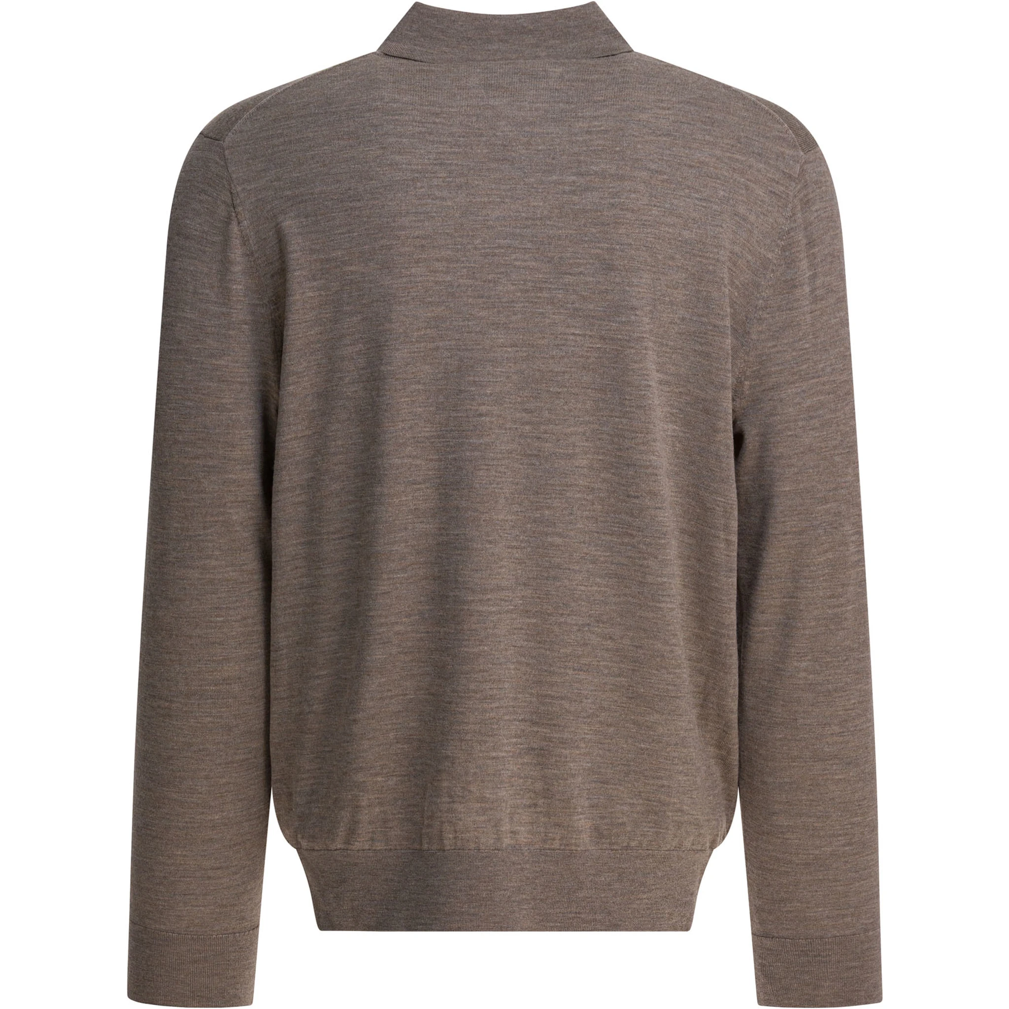 Wool and cashmere polo shirt