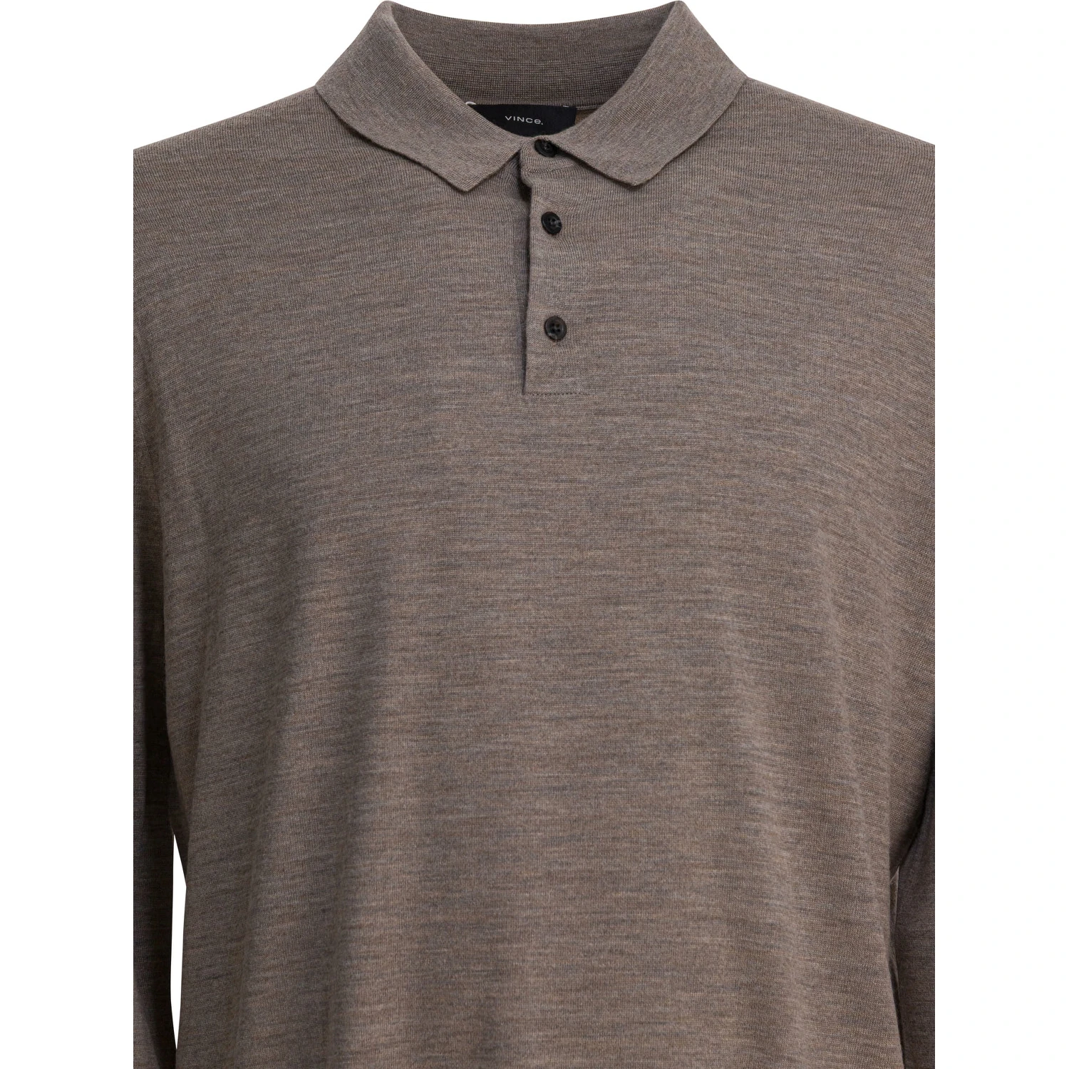 Wool and cashmere polo shirt