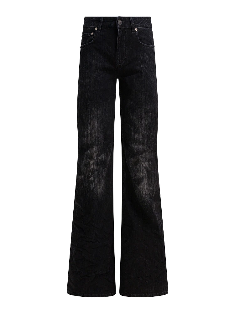 Wide leg jeans