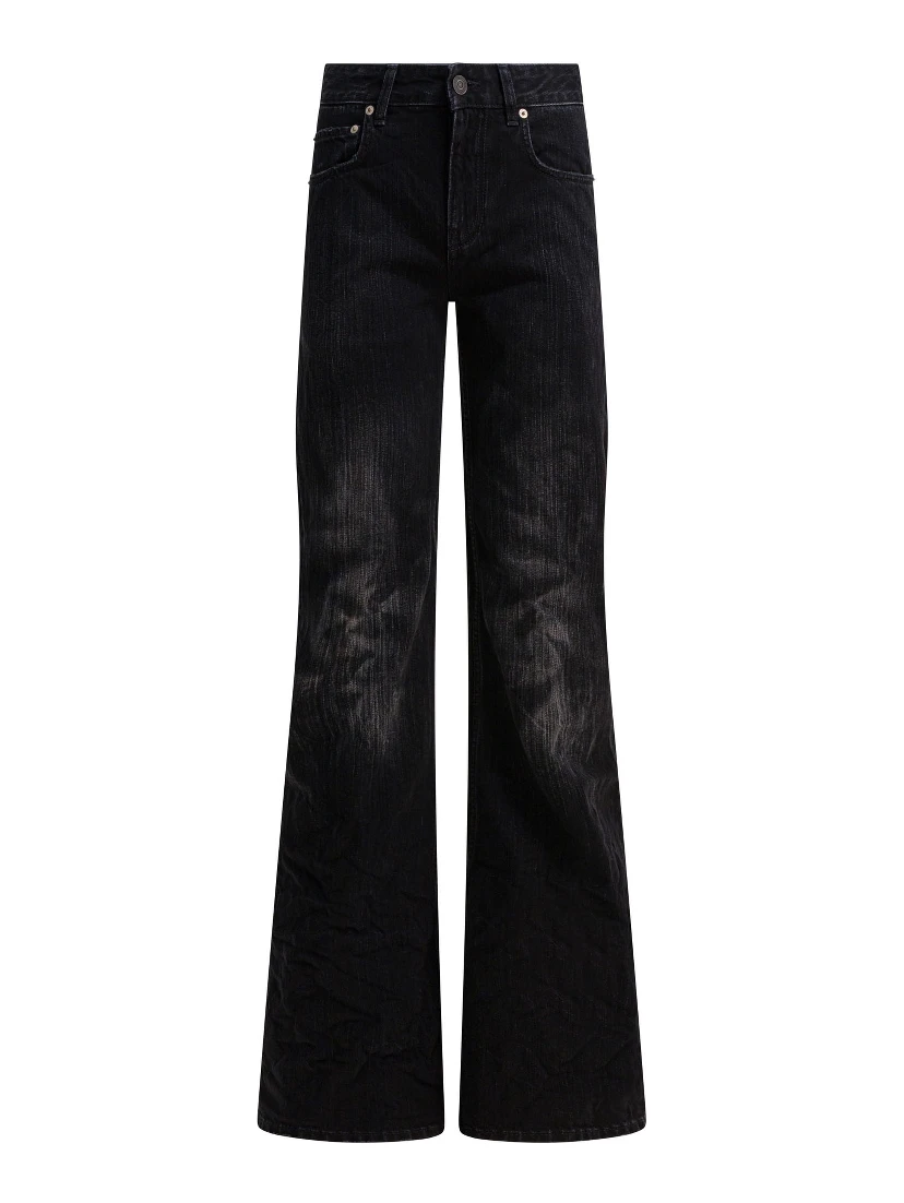 Wide leg jeans