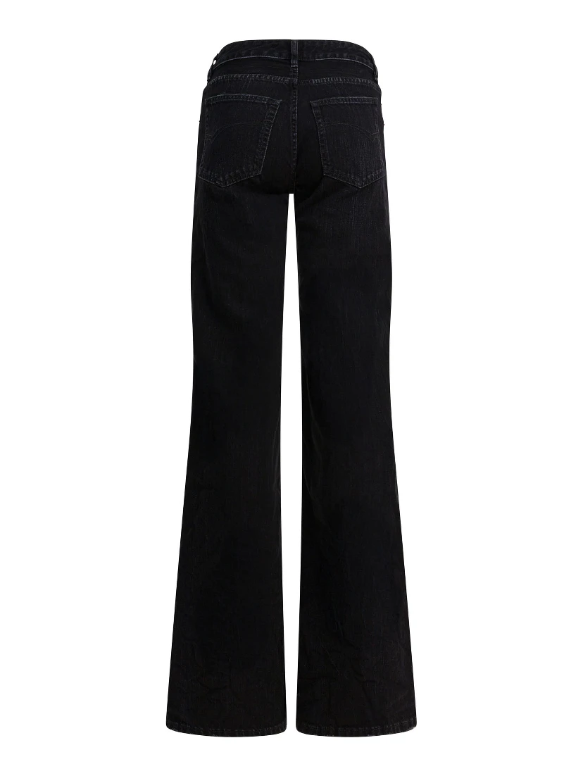 Wide leg jeans
