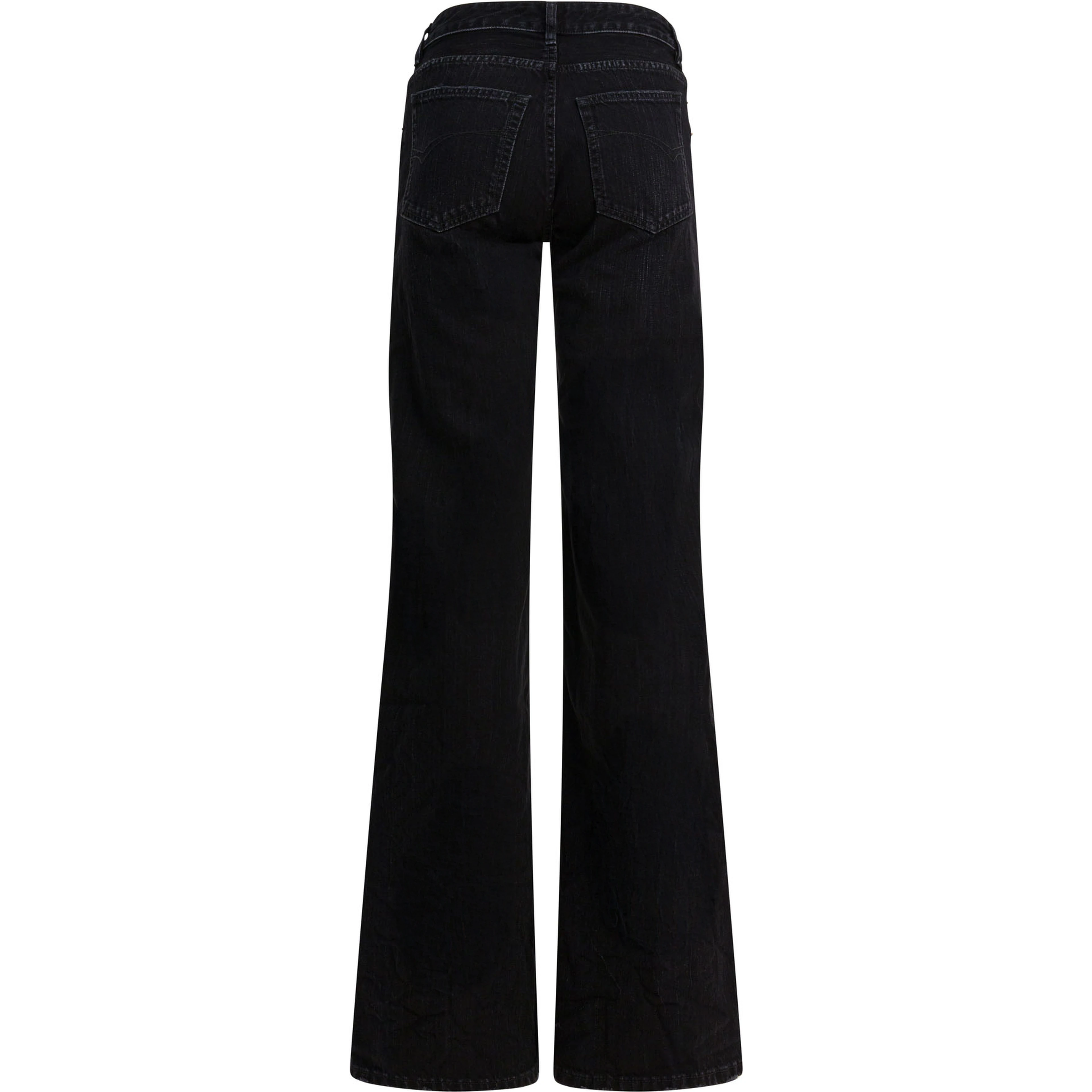 Wide leg jeans