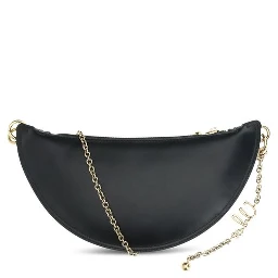 حقيبة كتف من جلد الخروف الأسود (Ovis Aries Aries)