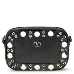 Black Leather Shoulder Bag