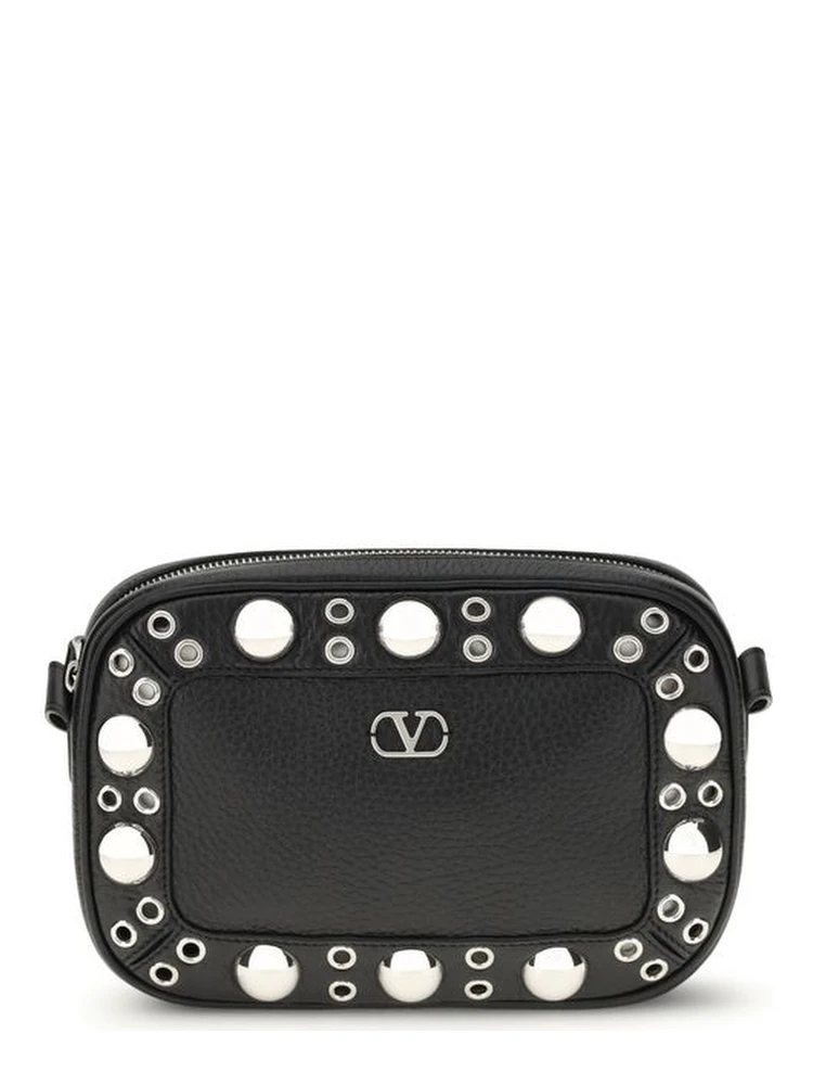 Black Leather Shoulder Bag