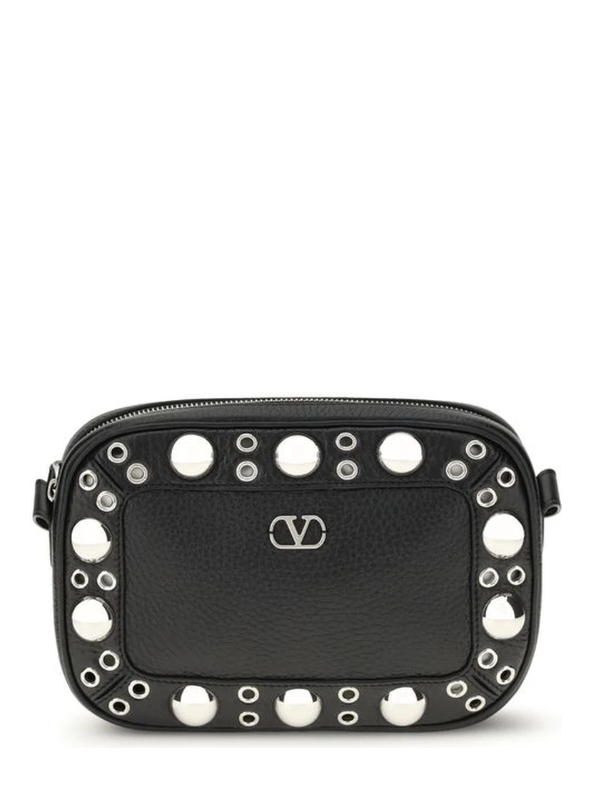 Black Leather Shoulder Bag