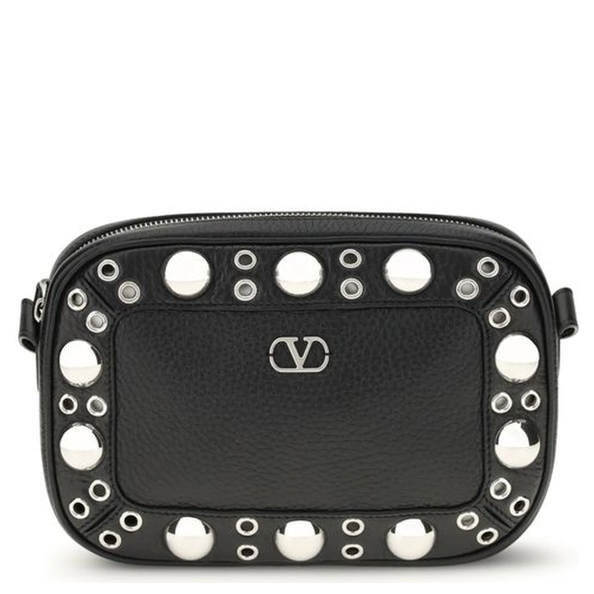 Black Leather Shoulder Bag