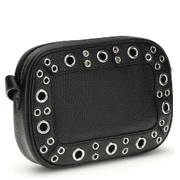 Black Leather Shoulder Bag