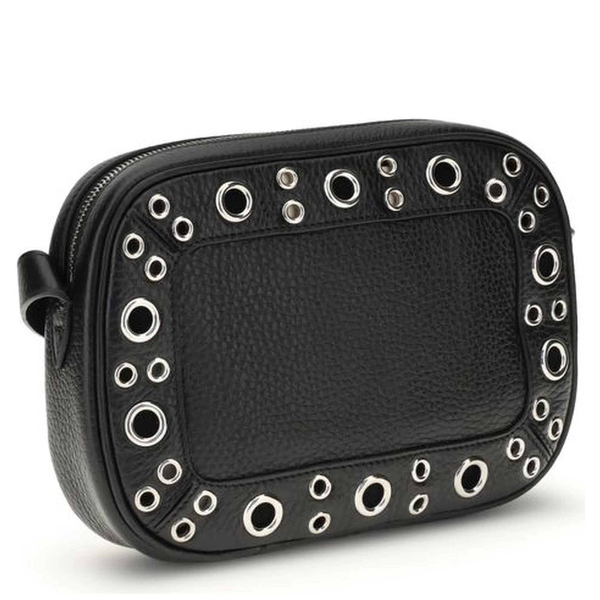 Black Leather Shoulder Bag