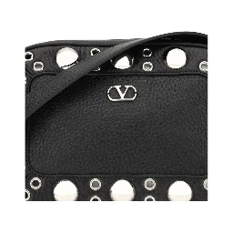 Black Leather Shoulder Bag