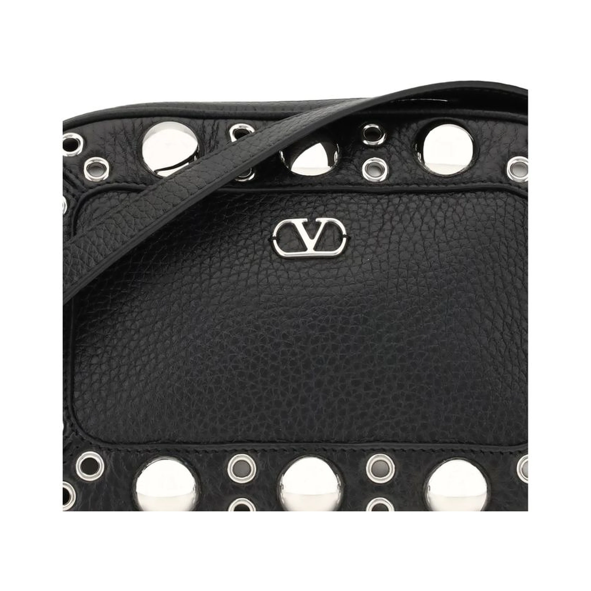 Black Leather Shoulder Bag