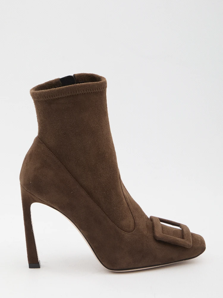 Trompette ankle boots in suede