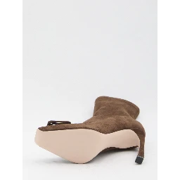 Trompette ankle boots in suede