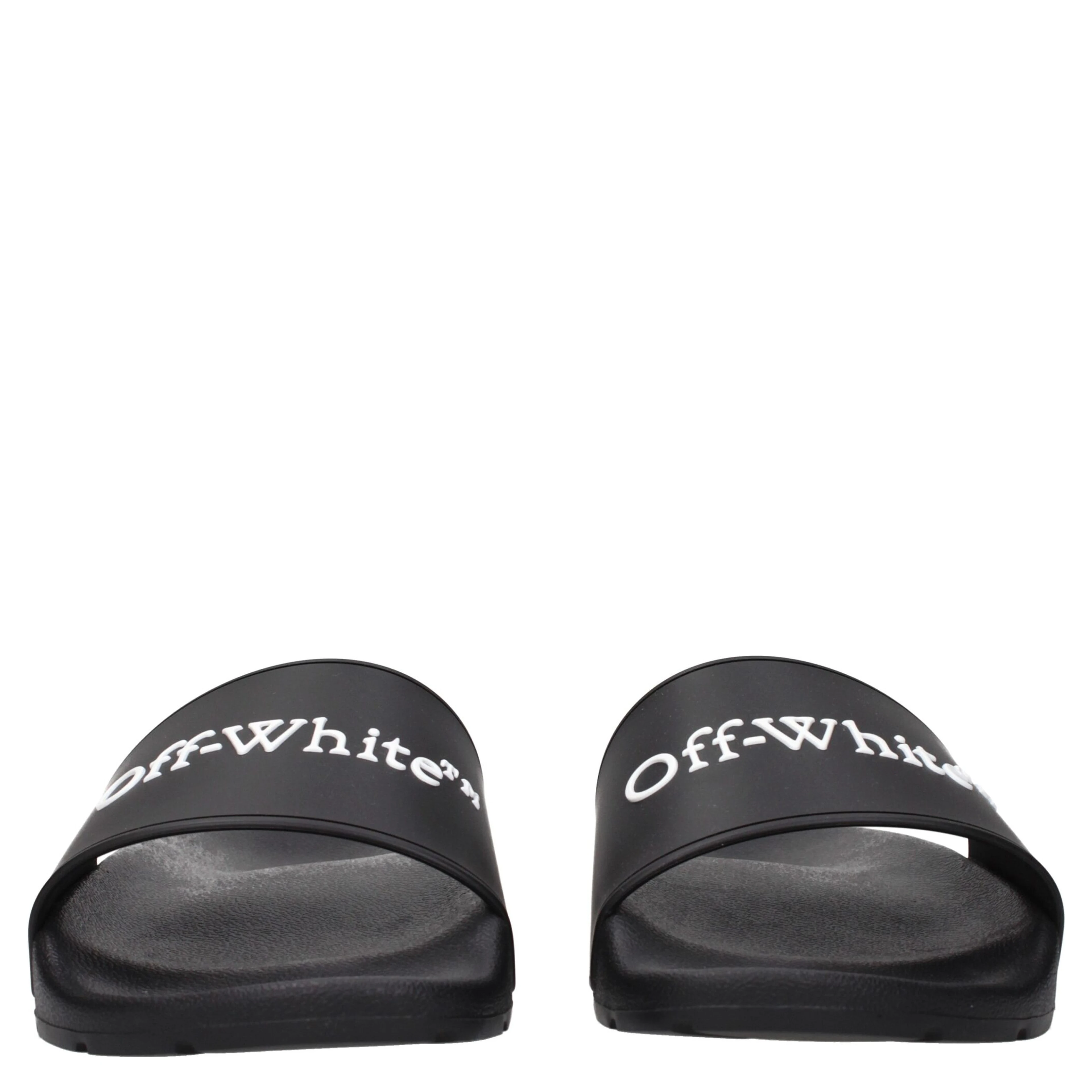 Black Cotton Slippers