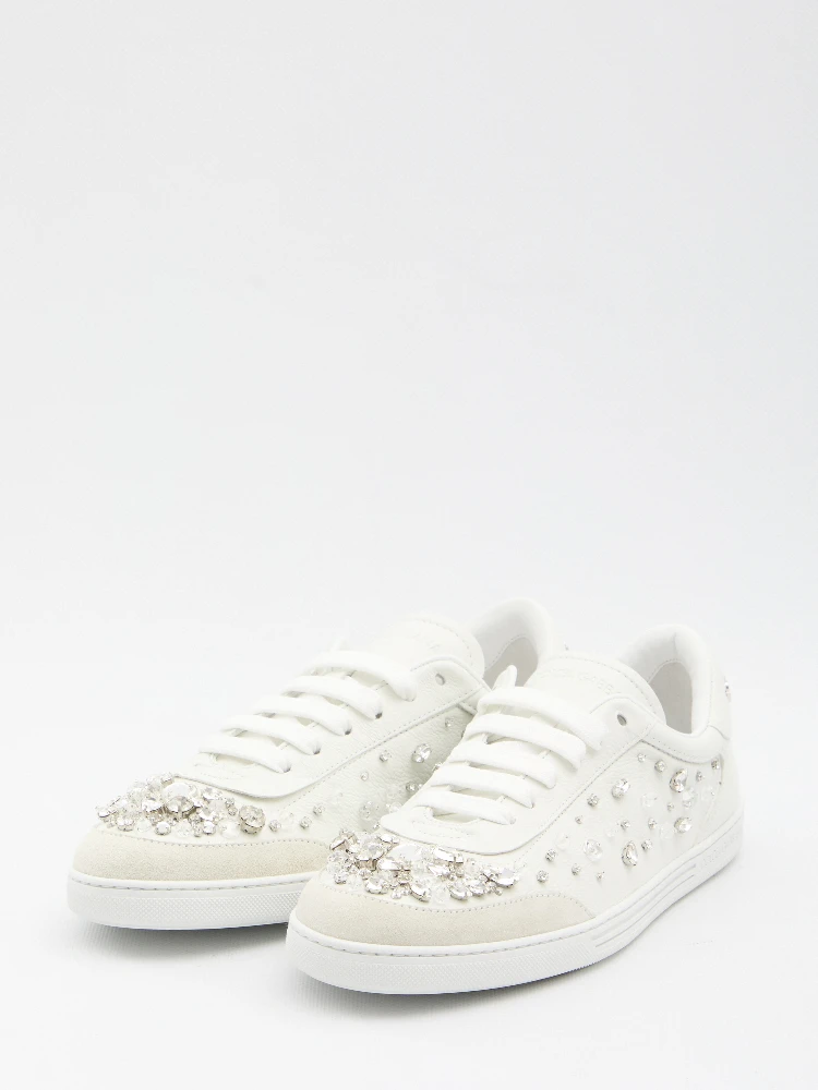 Sneakers embellished with rhinestones alternative