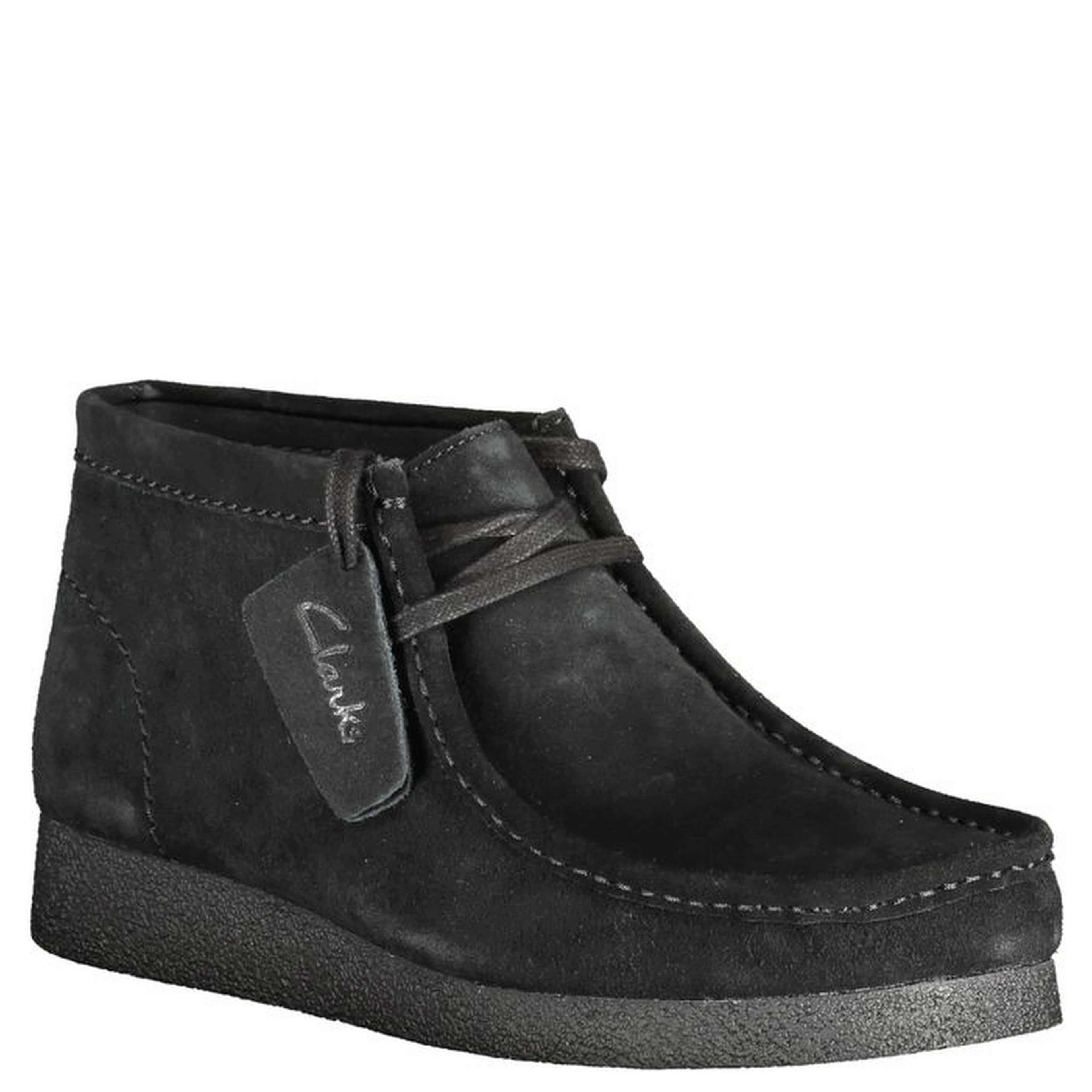 Black Leather Men Sneaker