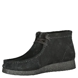 Black Leather Men Sneaker