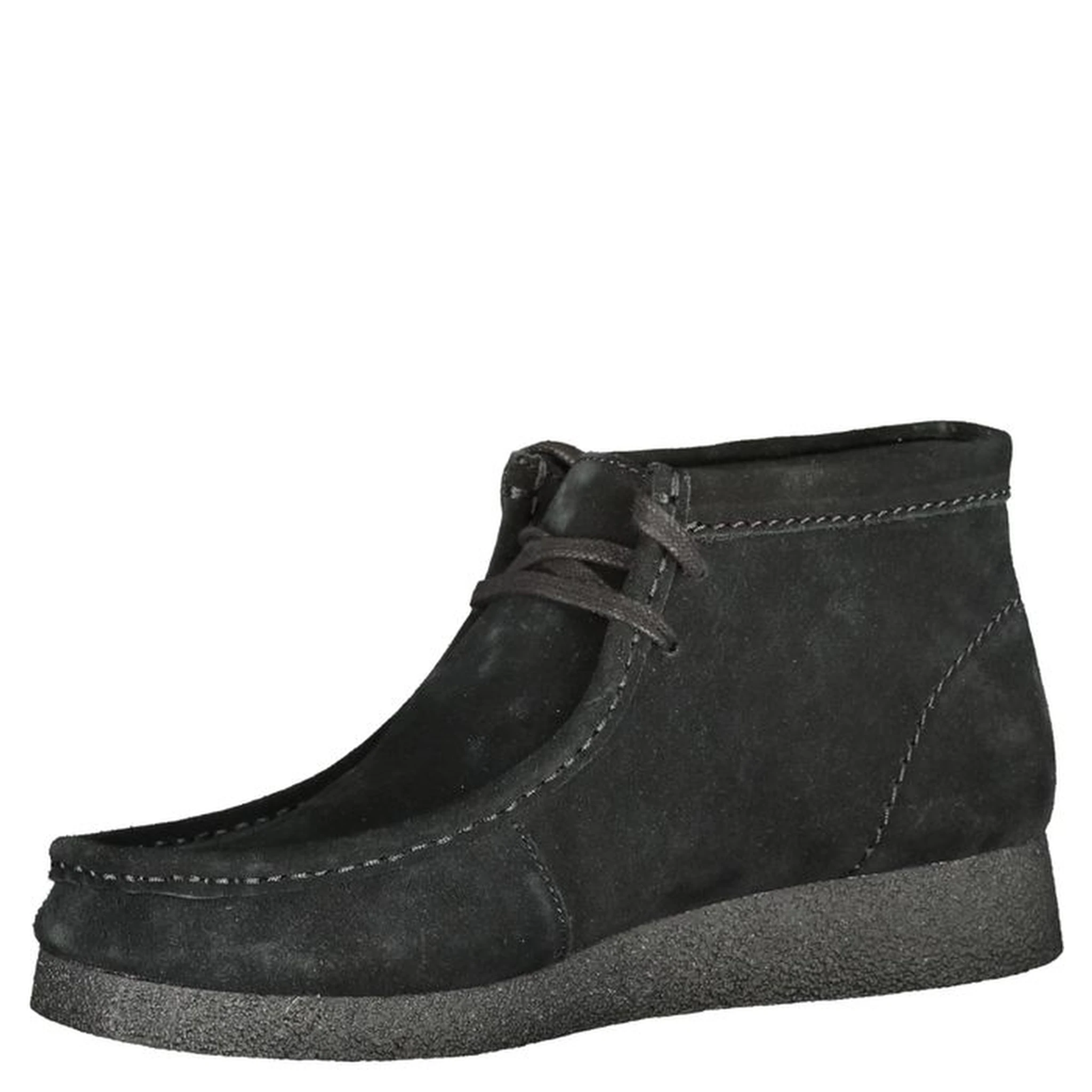 Black Leather Men Sneaker