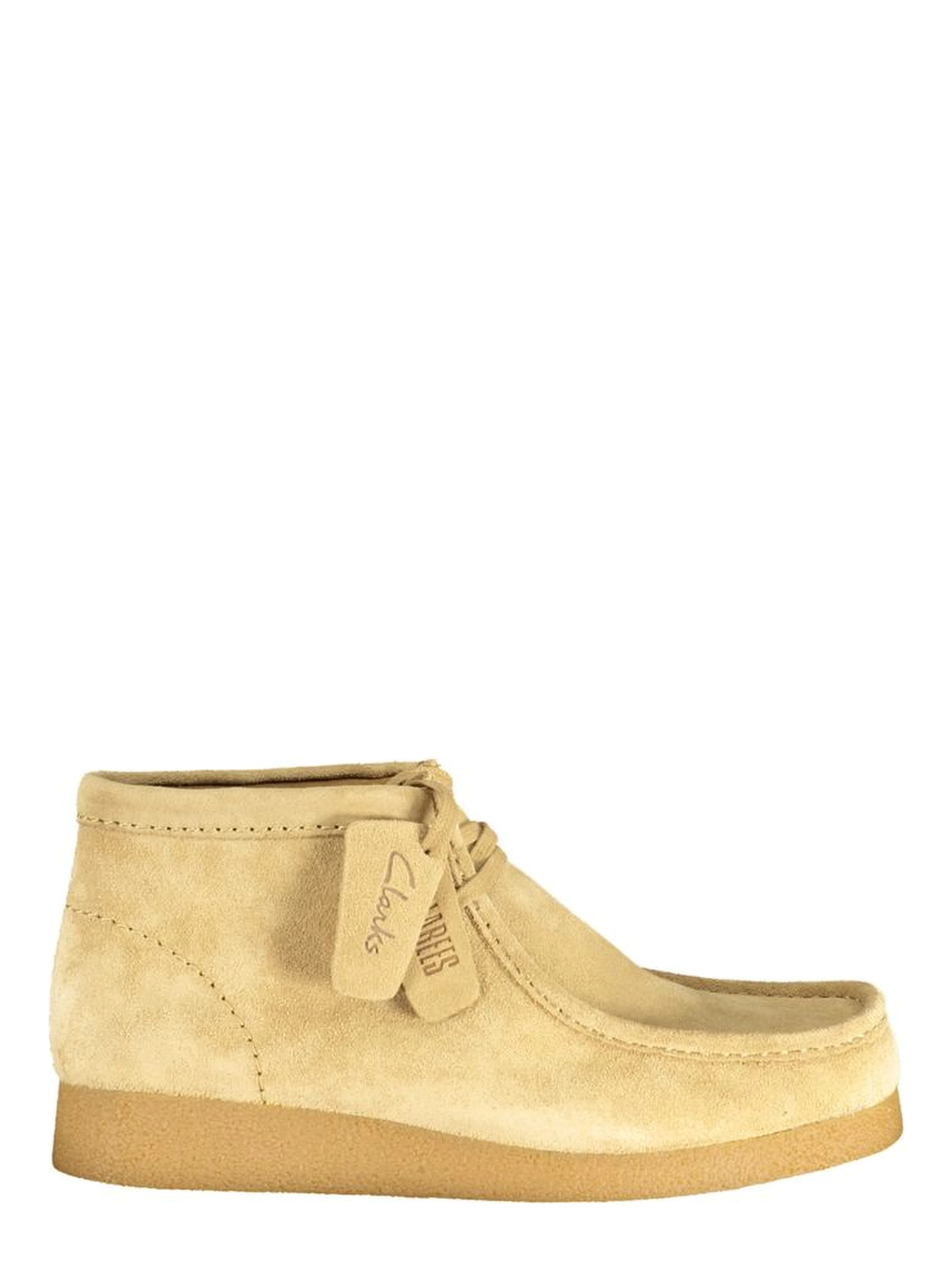 Beige Leather Men Sneaker